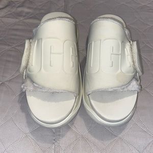 UGG LA Cloud Slides Sea Salt Size 7.5